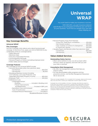 Universal WRAP Sell Sheet